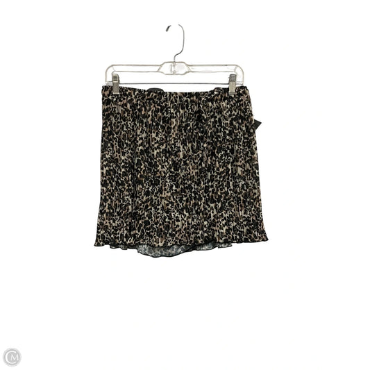Shorts By Hutch In Animal Print, Size: L