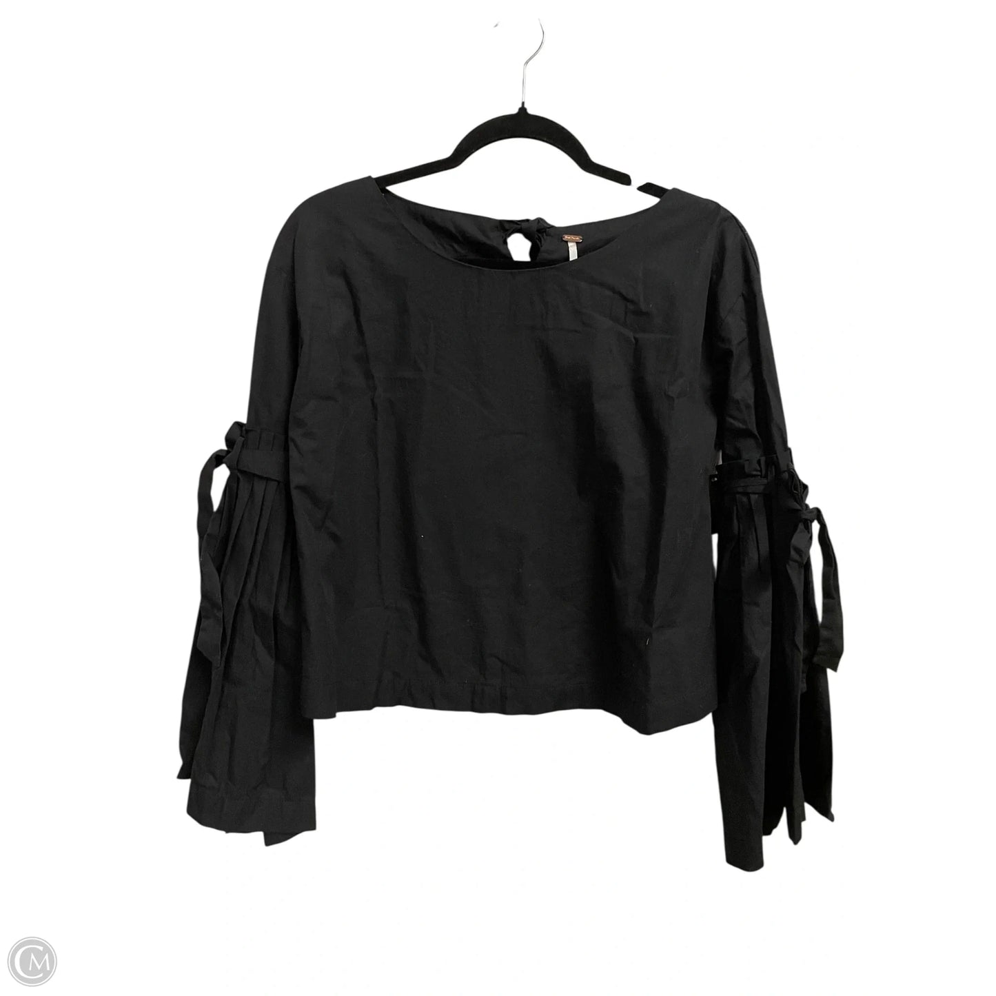 Top Long Sleeve By Free People In Black, Size: Xs