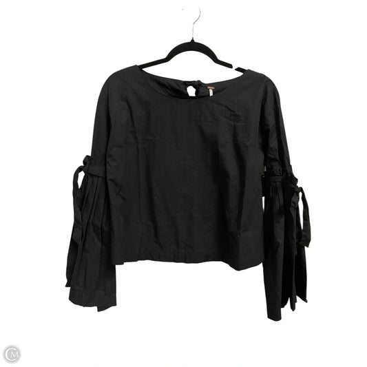 Top Long Sleeve By Free People In Black, Size: Xs