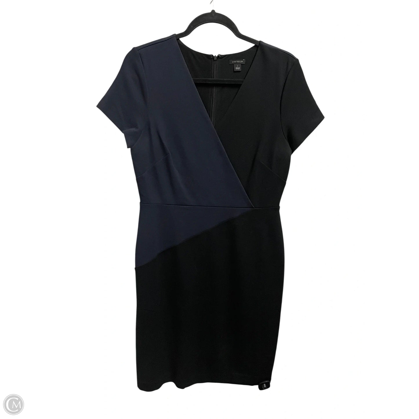 Dress Casual Short By Ann Taylor In Black, Size: M