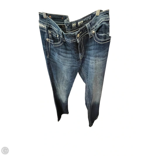 Jeans Boot Cut By Miss Me In Blue, Size: 16