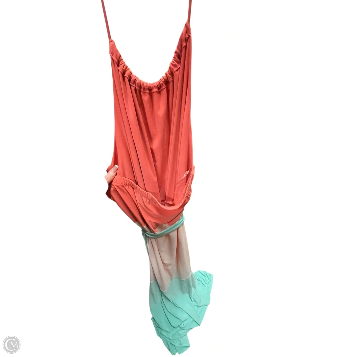 Dress Casual Maxi By Ashley Stewart In Coral, Size: 2x