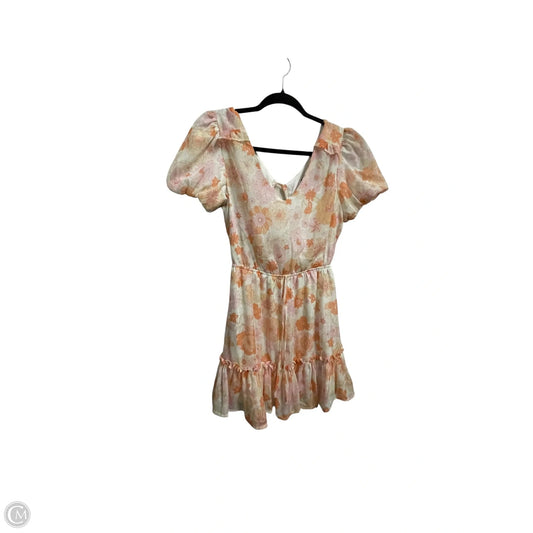 Dress Casual Short By Clothes Mentor In Floral Print, Size: S