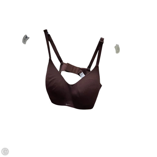 Athletic Bra By Nike Apparel In Brown, Size: L