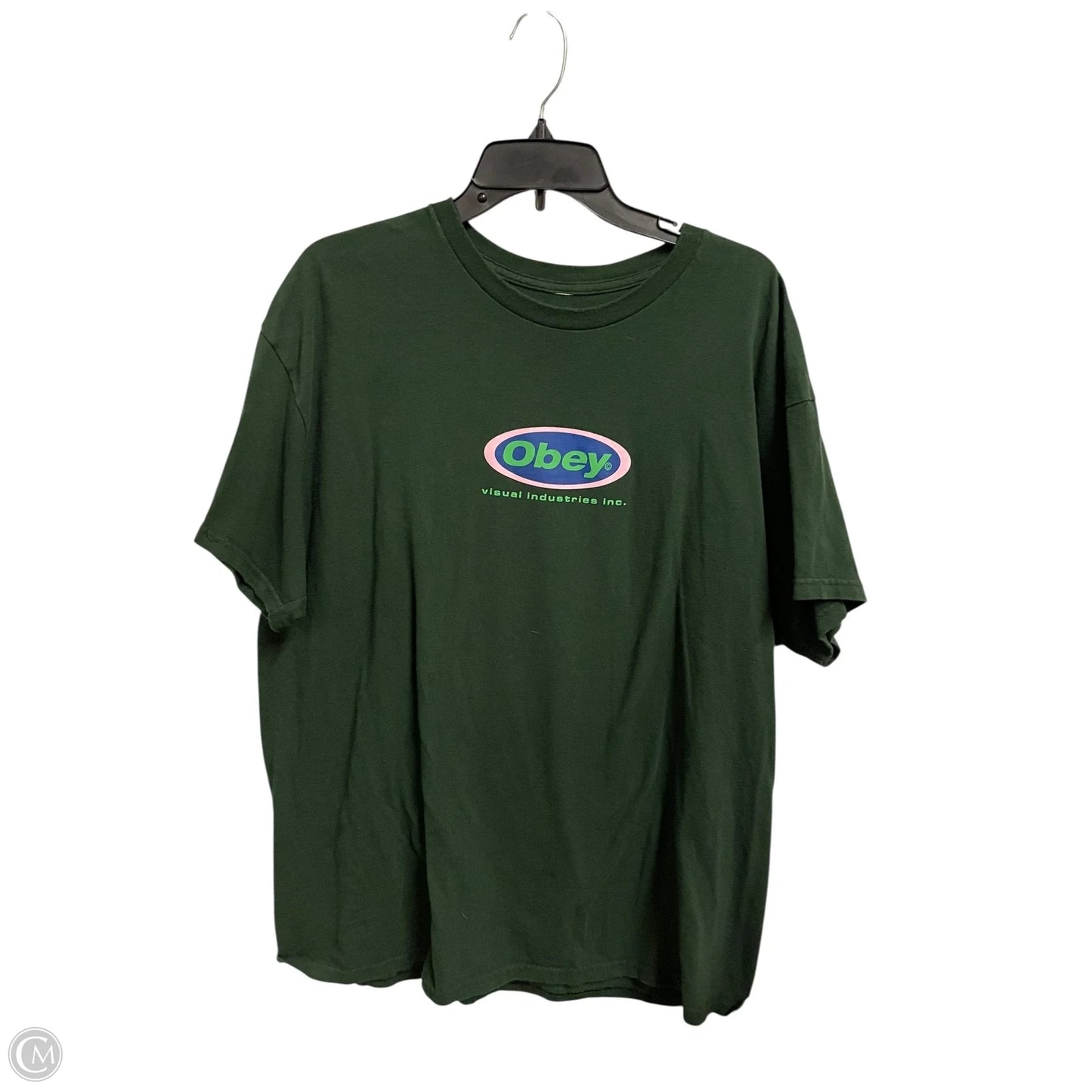 Top Short Sleeve Basic By Clothes Mentor In Green, Size: Xl