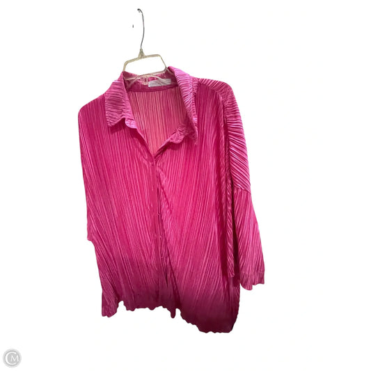 Shorts Set By Ces Femme In Pink, Size: L