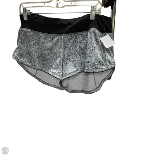 Athletic Shorts By Lululemon In Grey, Size: 10
