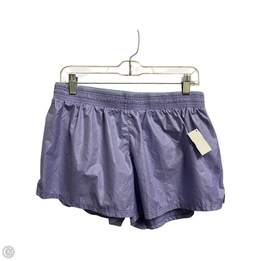 Athletic Shorts By Nike Apparel In Purple, Size: L