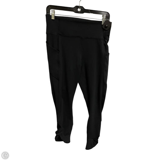 Athletic Leggings By Fabletics In Black, Size: L