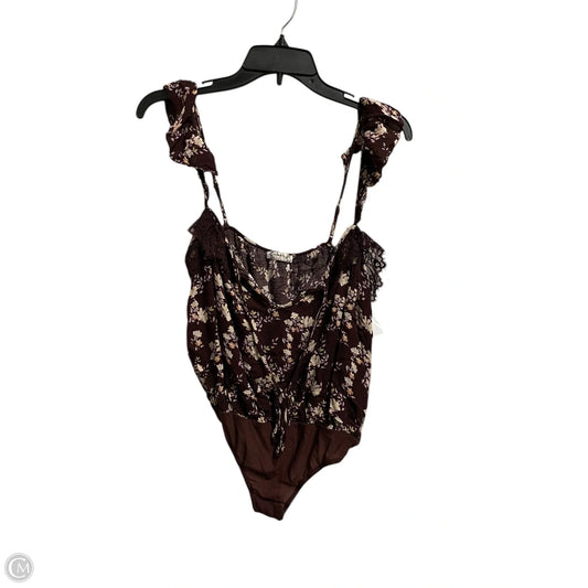 Bodysuit By Free People In Purple, Size: S