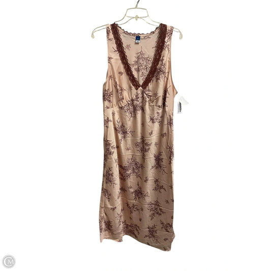 Dress Casual Maxi By Old Navy In Pink, Size: Xl