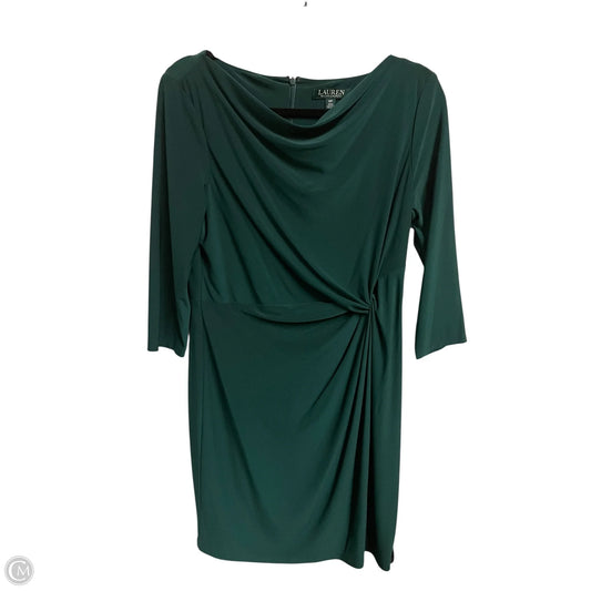 Dress Casual Short By Lauren By Ralph Lauren In Green, Size: Lp