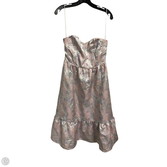 Dress Casual Midi By Clothes Mentor In Pink, Size: L