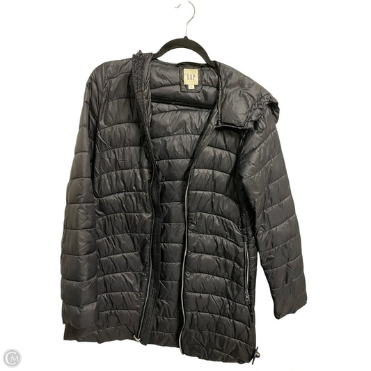 Coat Puffer & Quilted By Gap In Black, Size: S