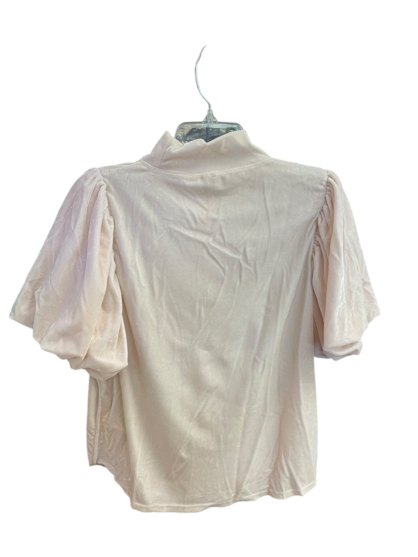 Top Short Sleeve By Free People In Pink, Size: M