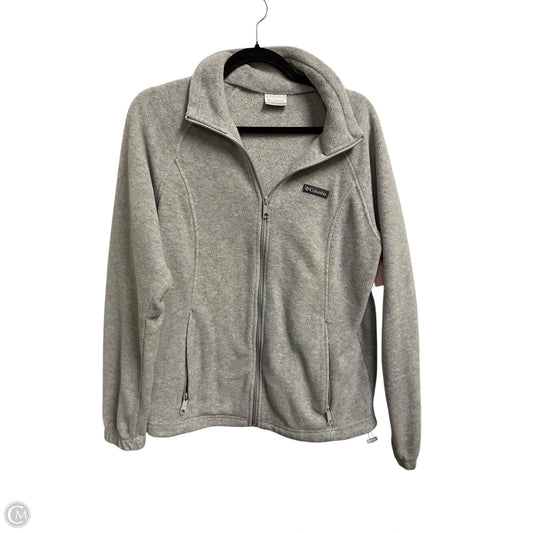 Jacket Faux Fur & Sherpa By Columbia In Grey, Size: L