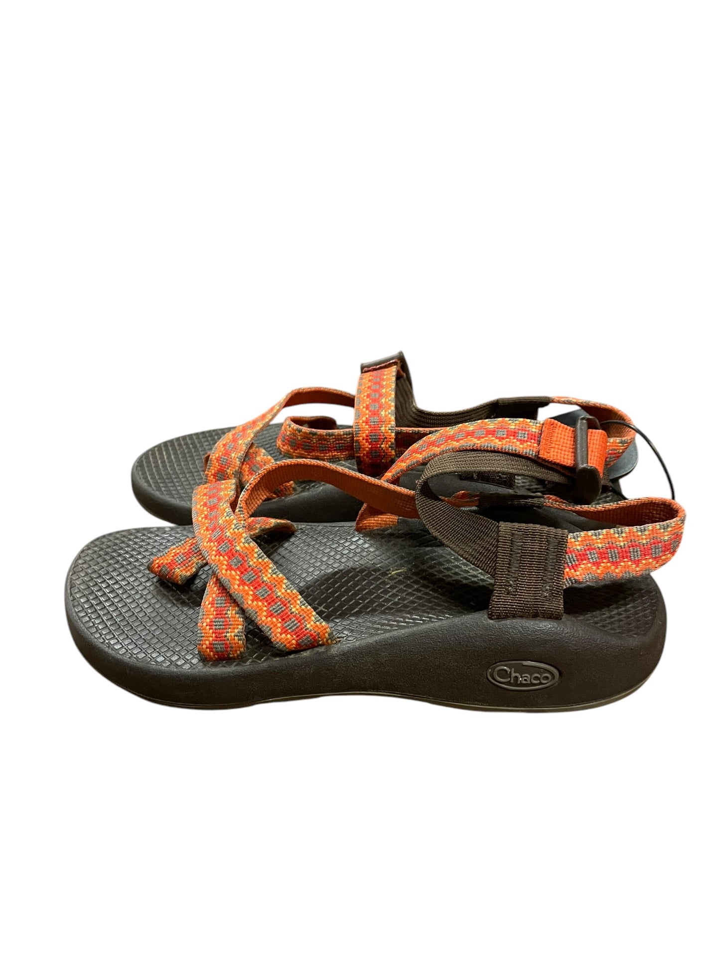 Sandals Flats By Chacos In Orange, Size: 8