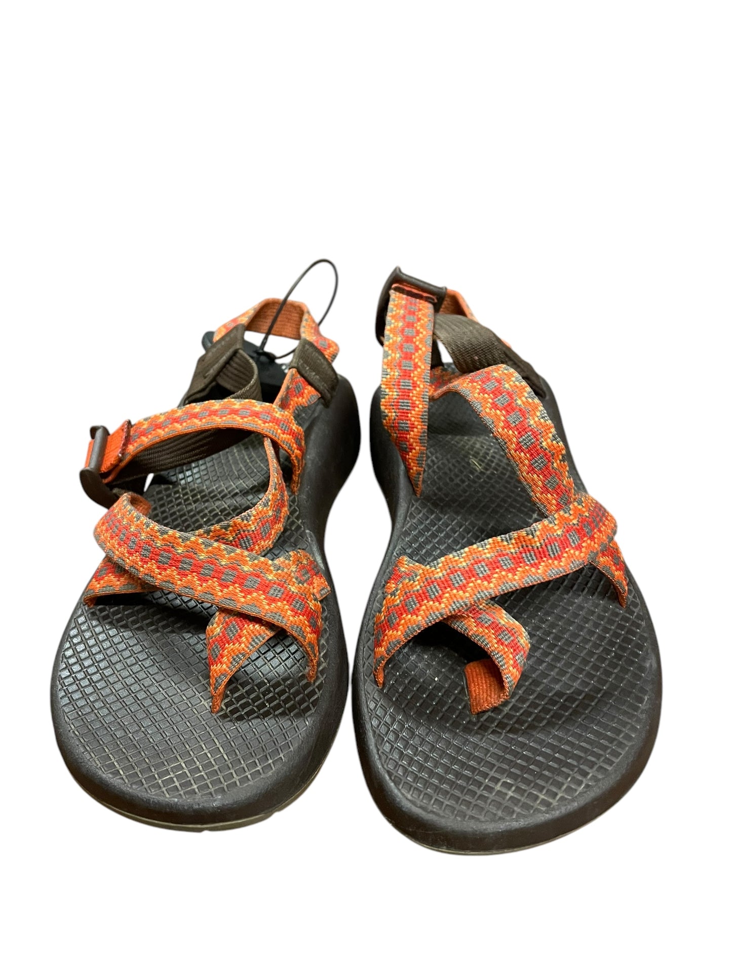 Sandals Flats By Chacos In Orange, Size: 8