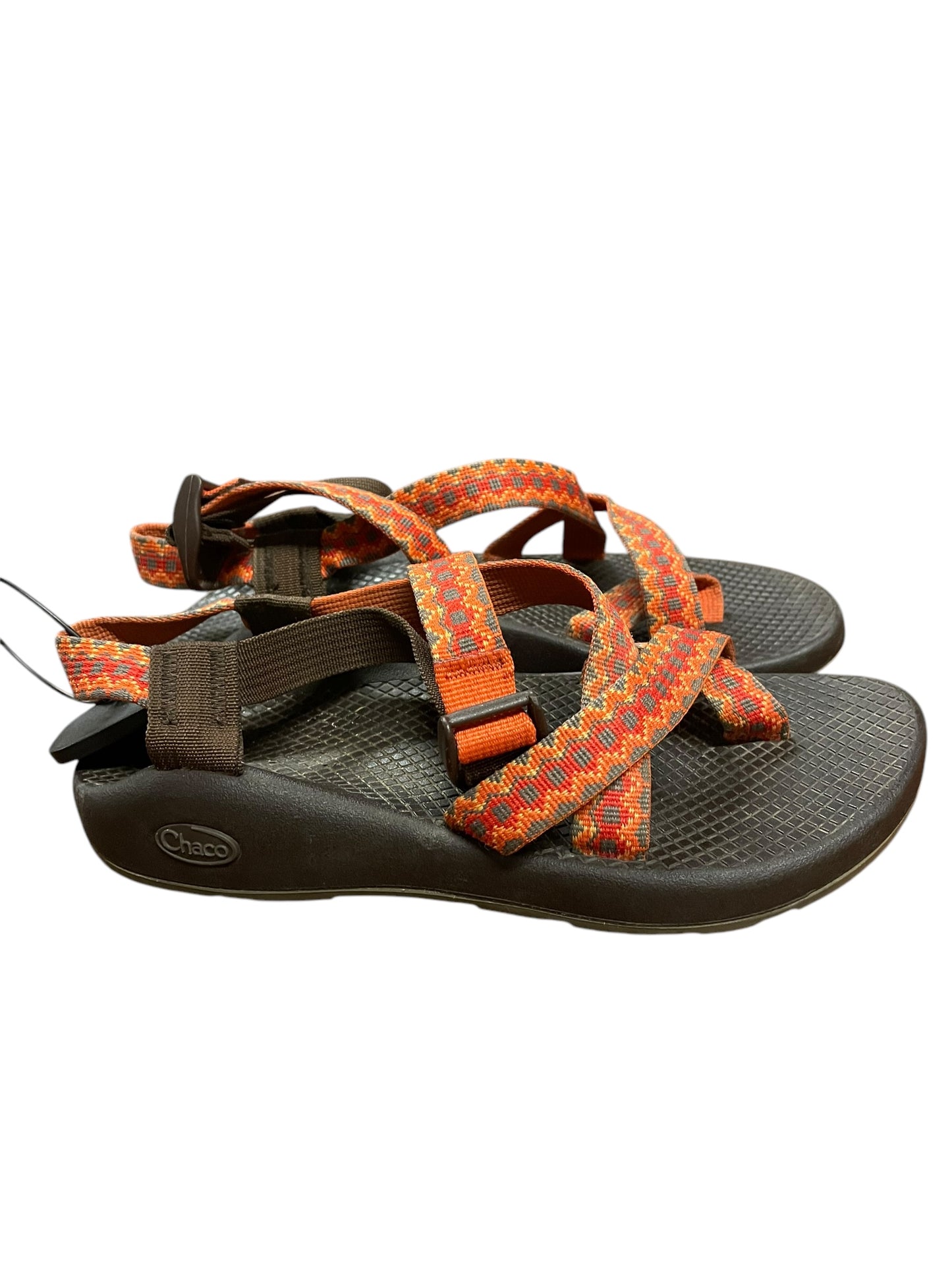 Sandals Flats By Chacos In Orange, Size: 8