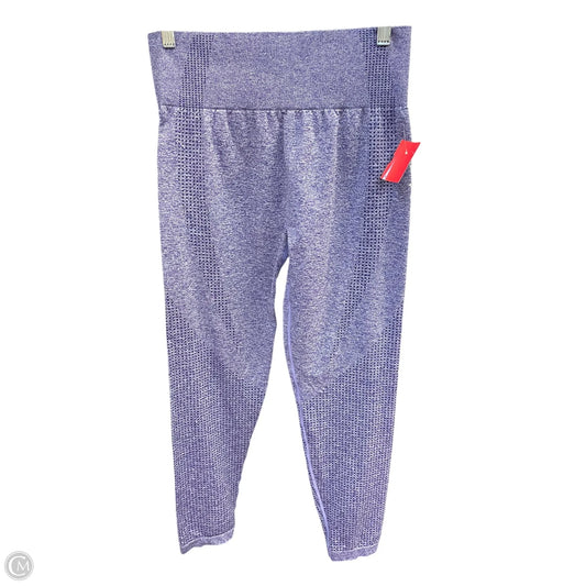 Athletic Leggings By Clothes Mentor In Purple, Size: Xl