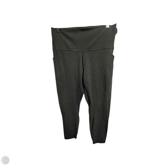 Athletic Leggings By Lululemon In Grey, Size: 12
