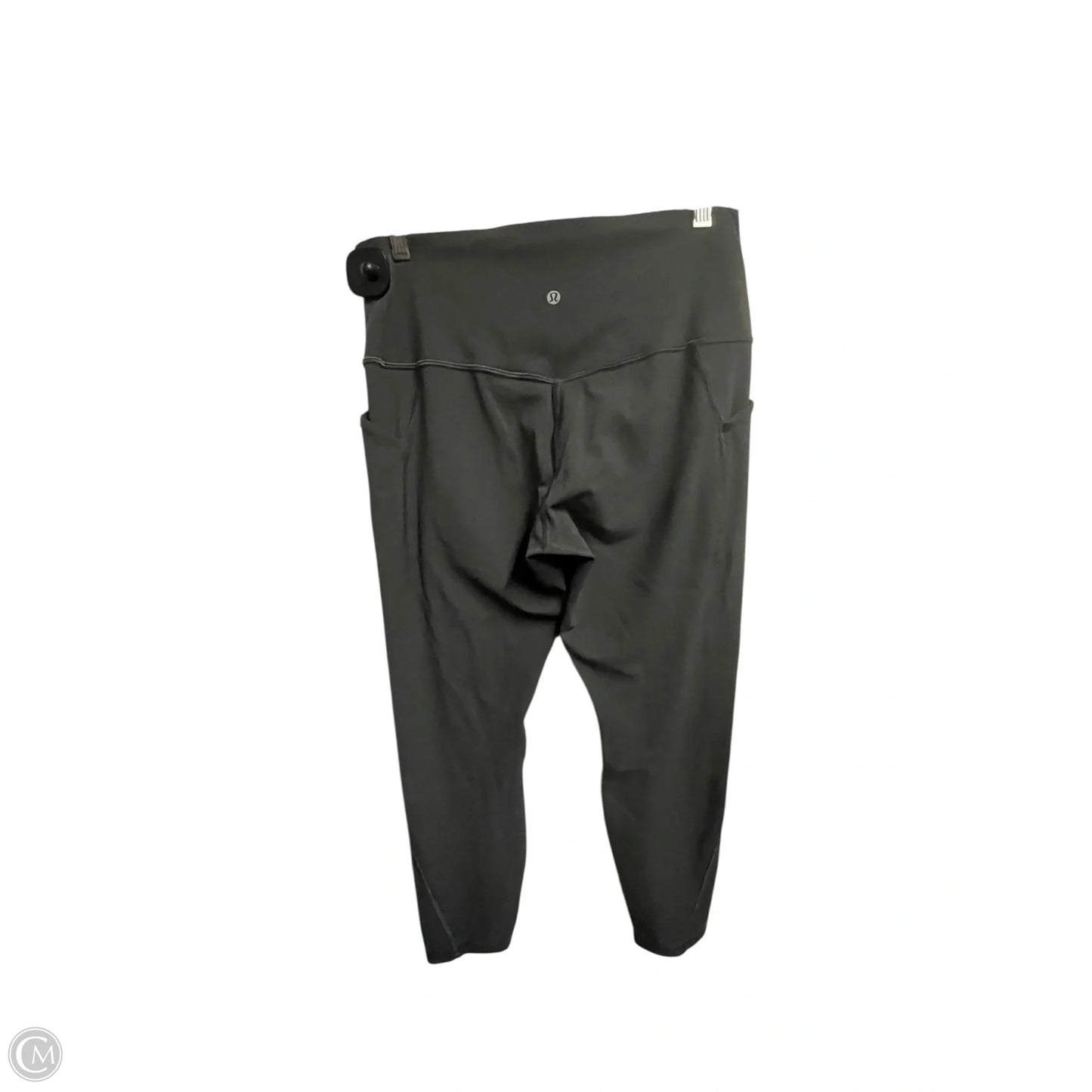 Athletic Leggings By Lululemon In Grey, Size: 12