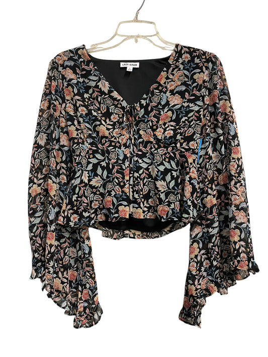 Top Long Sleeve By Clothes Mentor In Floral Print, Size: S