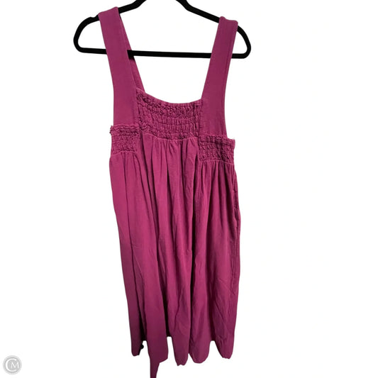 Dress Casual Midi By Free People In Pink, Size: S