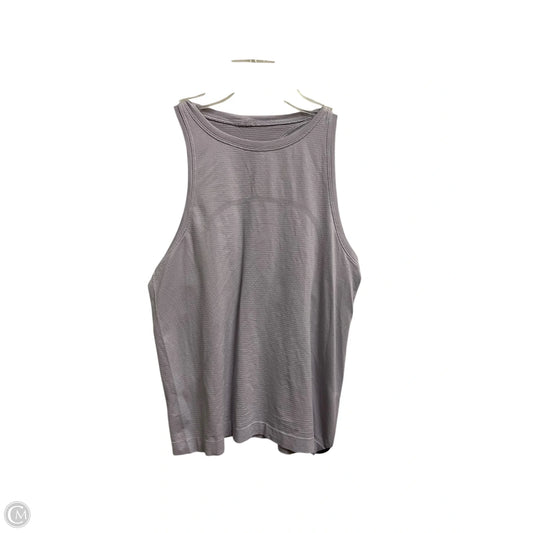 Athletic Tank Top By Lululemon In Purple, Size: 6