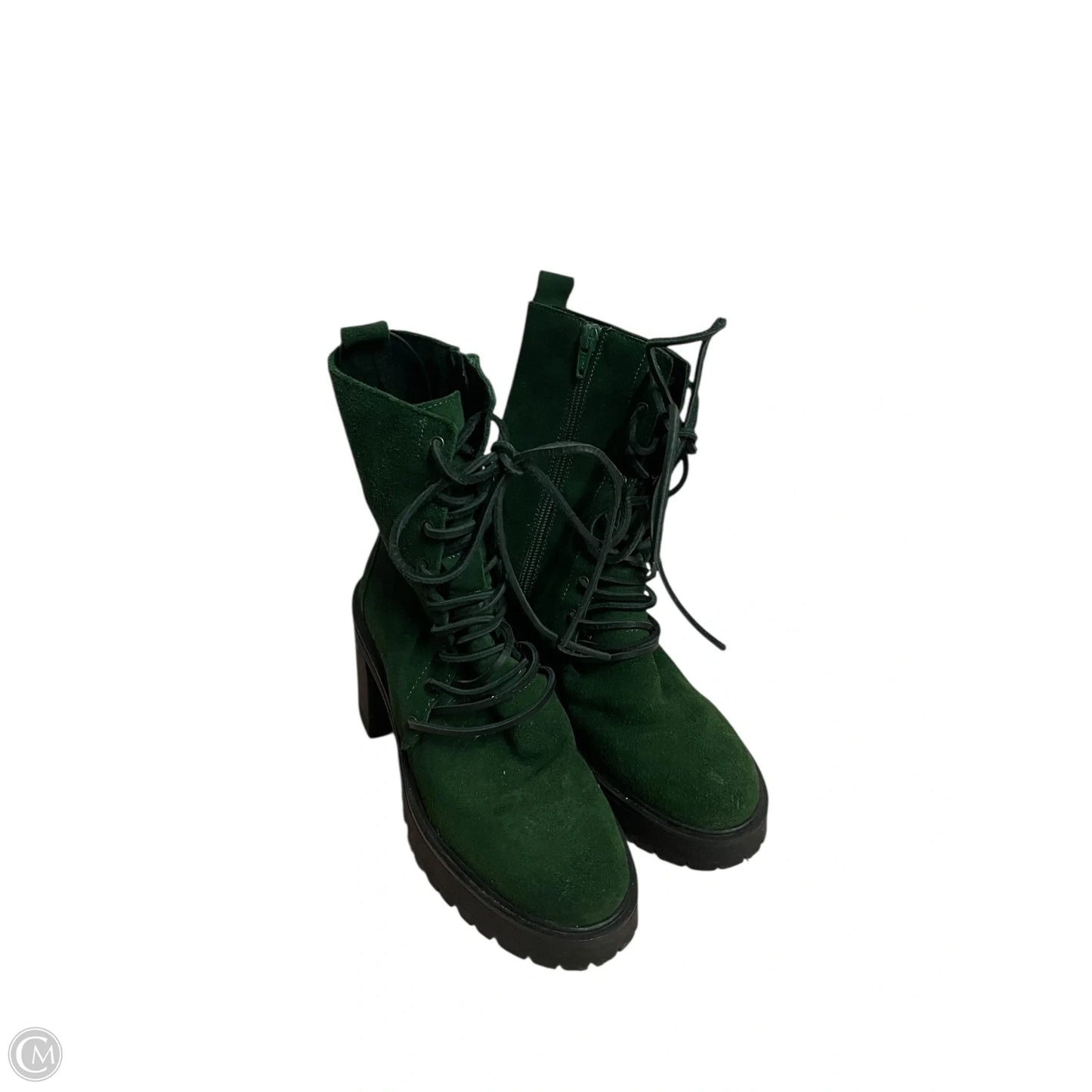 Boots Ankle Heels By Free People In Green, Size: 6