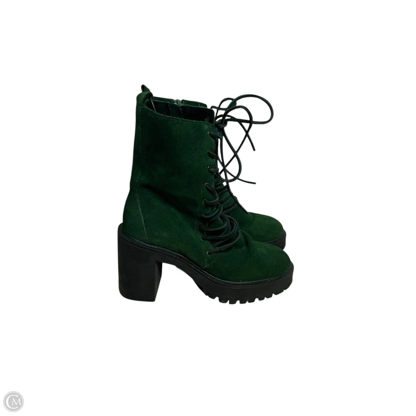 Boots Ankle Heels By Free People In Green, Size: 6