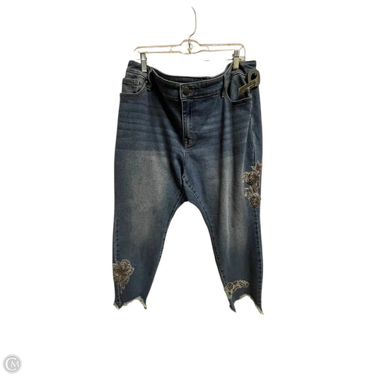 Jeans Skinny By Lane Bryant In Blue, Size: 20