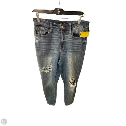 Jeans Straight By Judy Blue In Blue, Size: 8