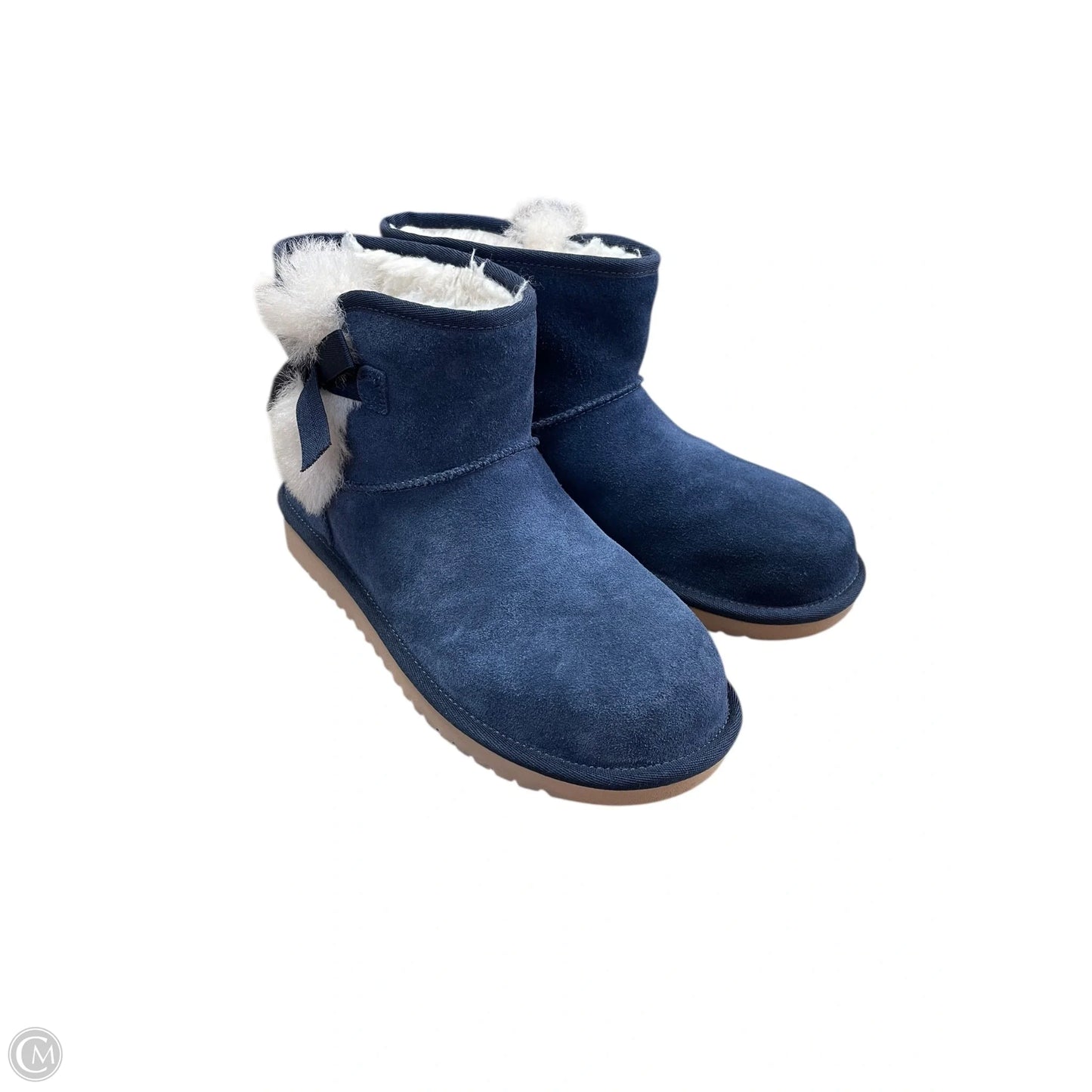 Boots Ankle Flats By Koolaburra By Ugg In Blue, Size: 8