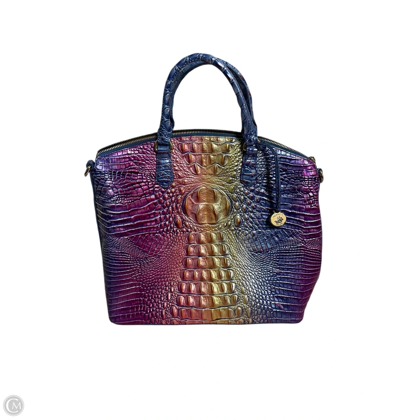 Handbag Designer By Brahmin, Size: Large