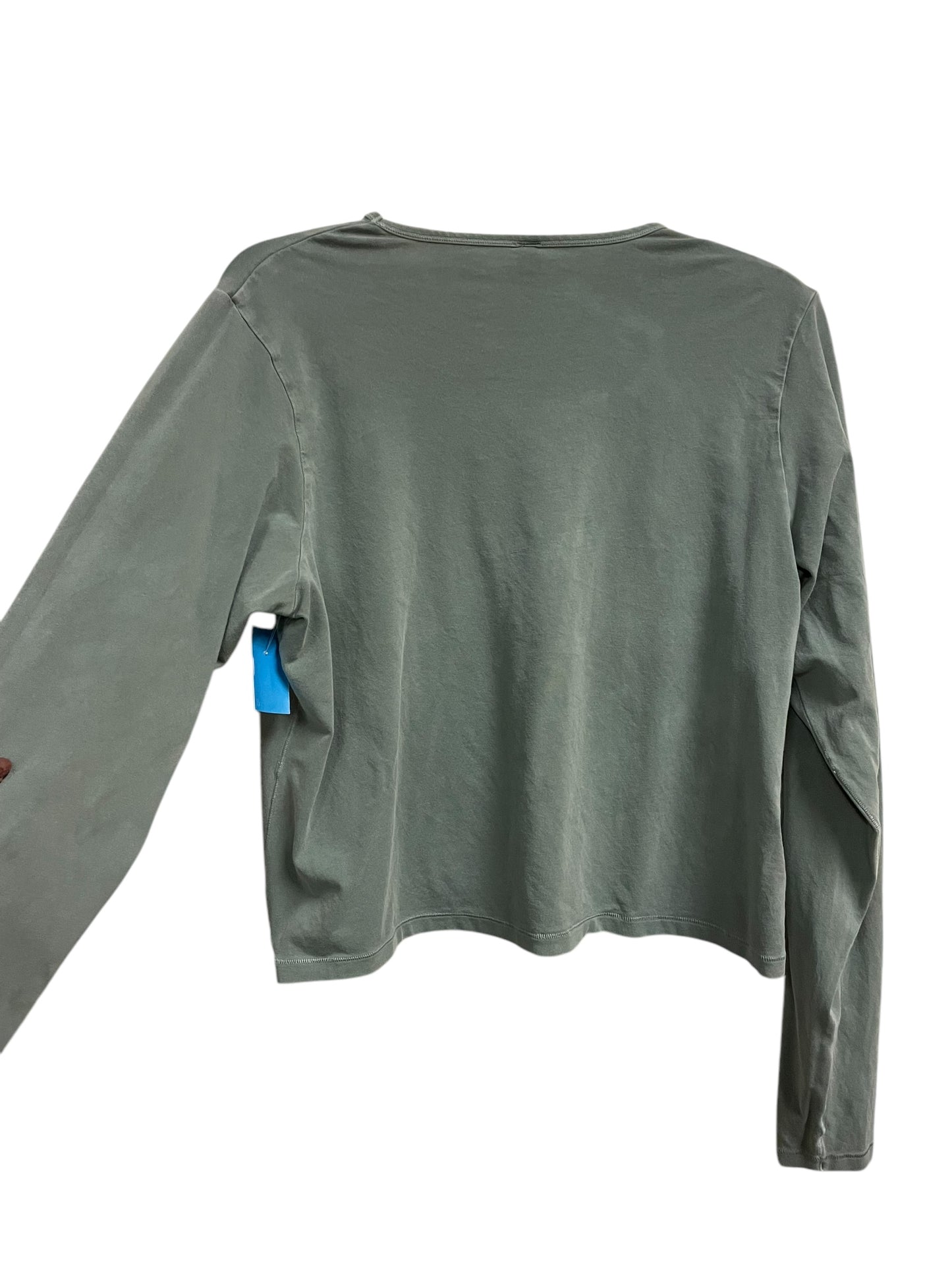 Top Long Sleeve By Skims In Green, Size: 3x