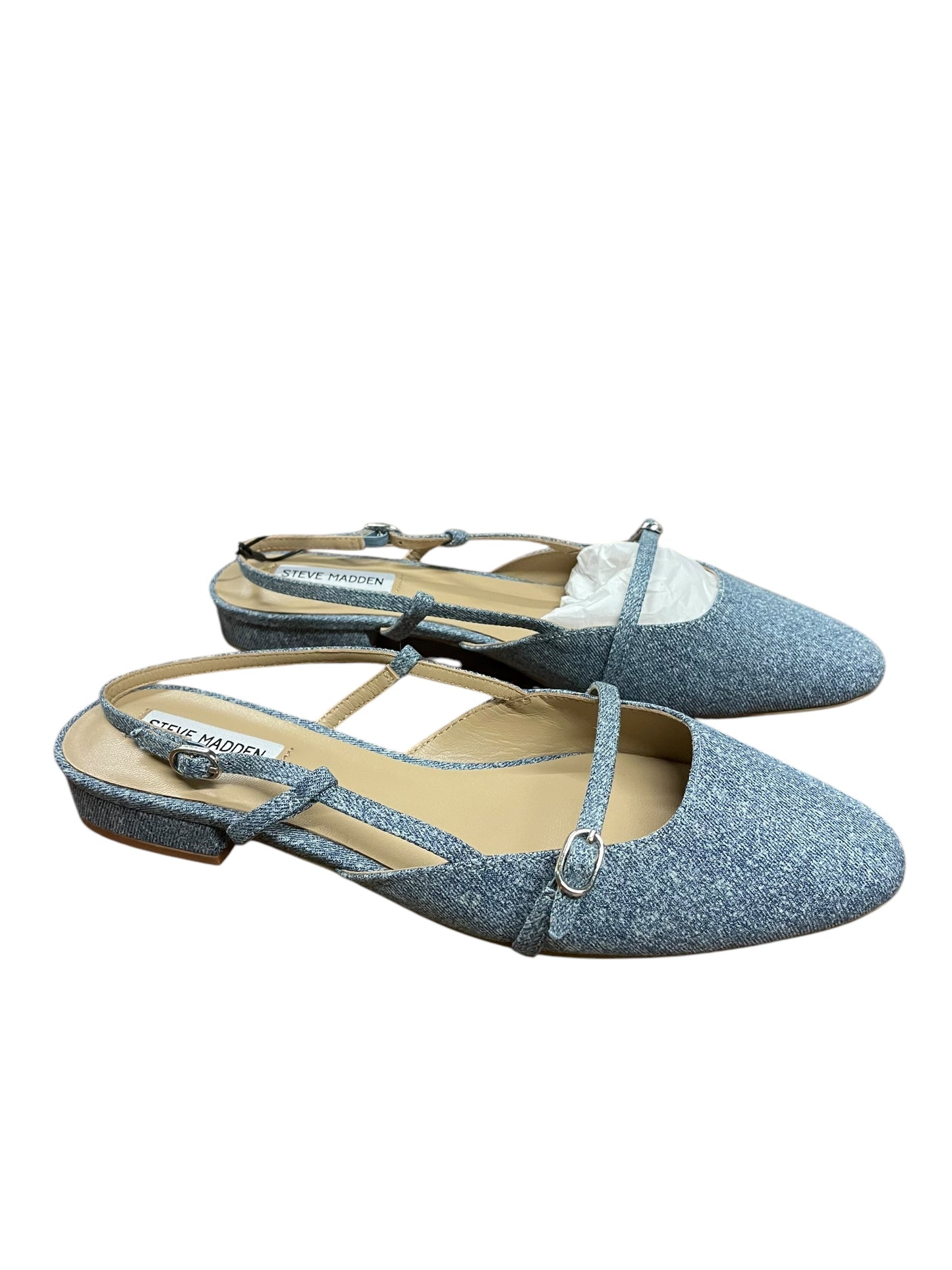 Shoes Flats By Steve Madden In Blue, Size: 11