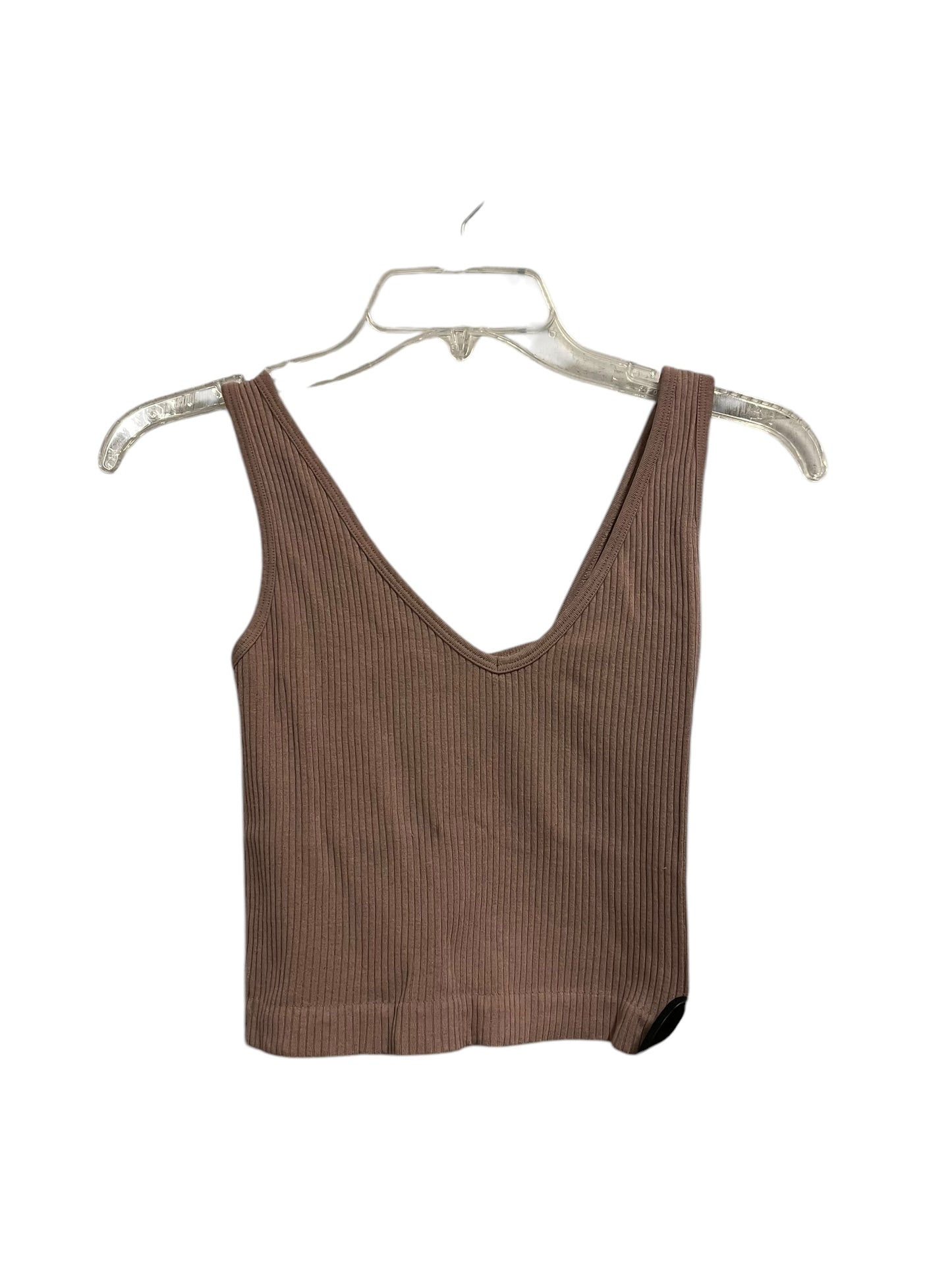 Top Sleeveless Basic By Free People In Mauve, Size: Xs