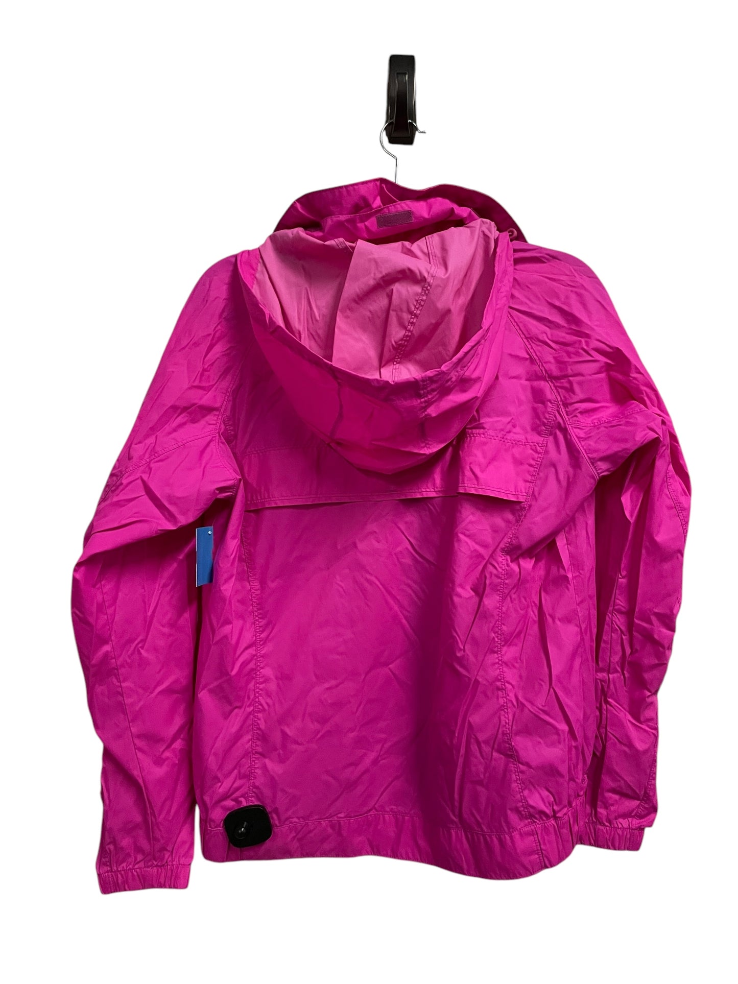 Jacket Windbreaker By Columbia In Pink, Size: L