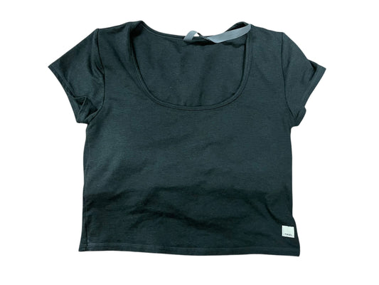 Top Short Sleeve By Vuori In Black, Size: L