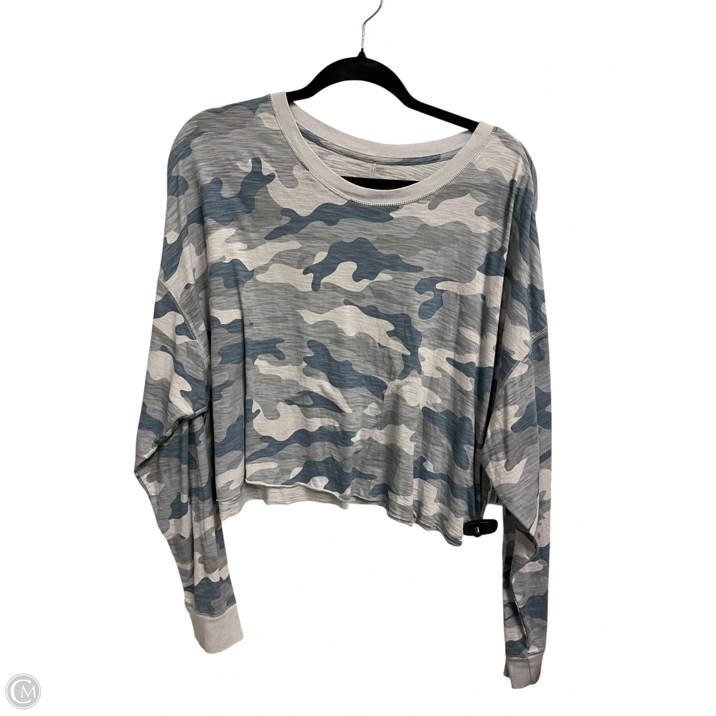 Top Long Sleeve By Clothes Mentor In Camouflage Print, Size: Xl