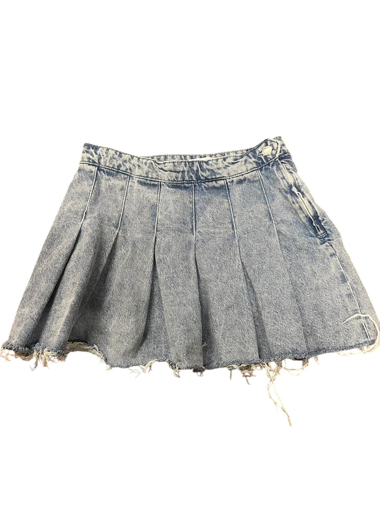 Skirt Mini & Short By Zara In Blue, Size: S