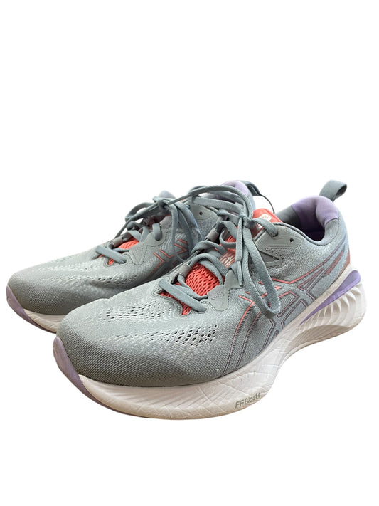 Shoes Athletic By Asics In Grey, Size: 9.5