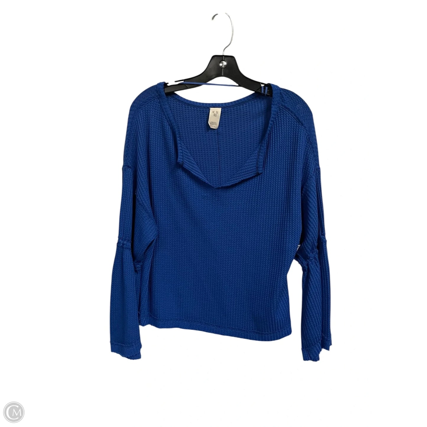 Top Long Sleeve By We The Free In Blue, Size: Xs