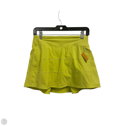 Athletic Skirt By Lululemon In Green, Size: 4l