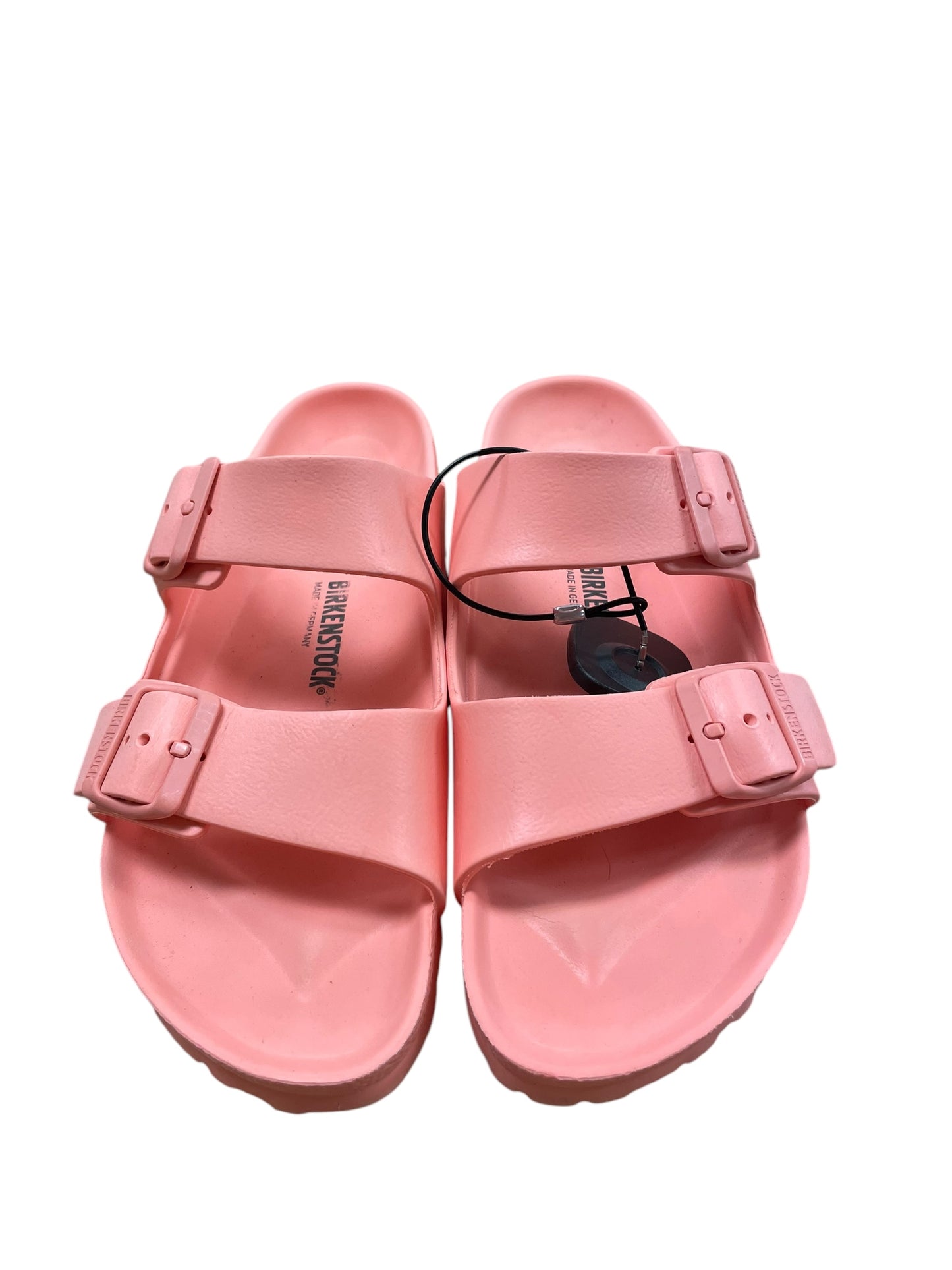 Sandals Flats By Birkenstock In Pink, Size: 10.5