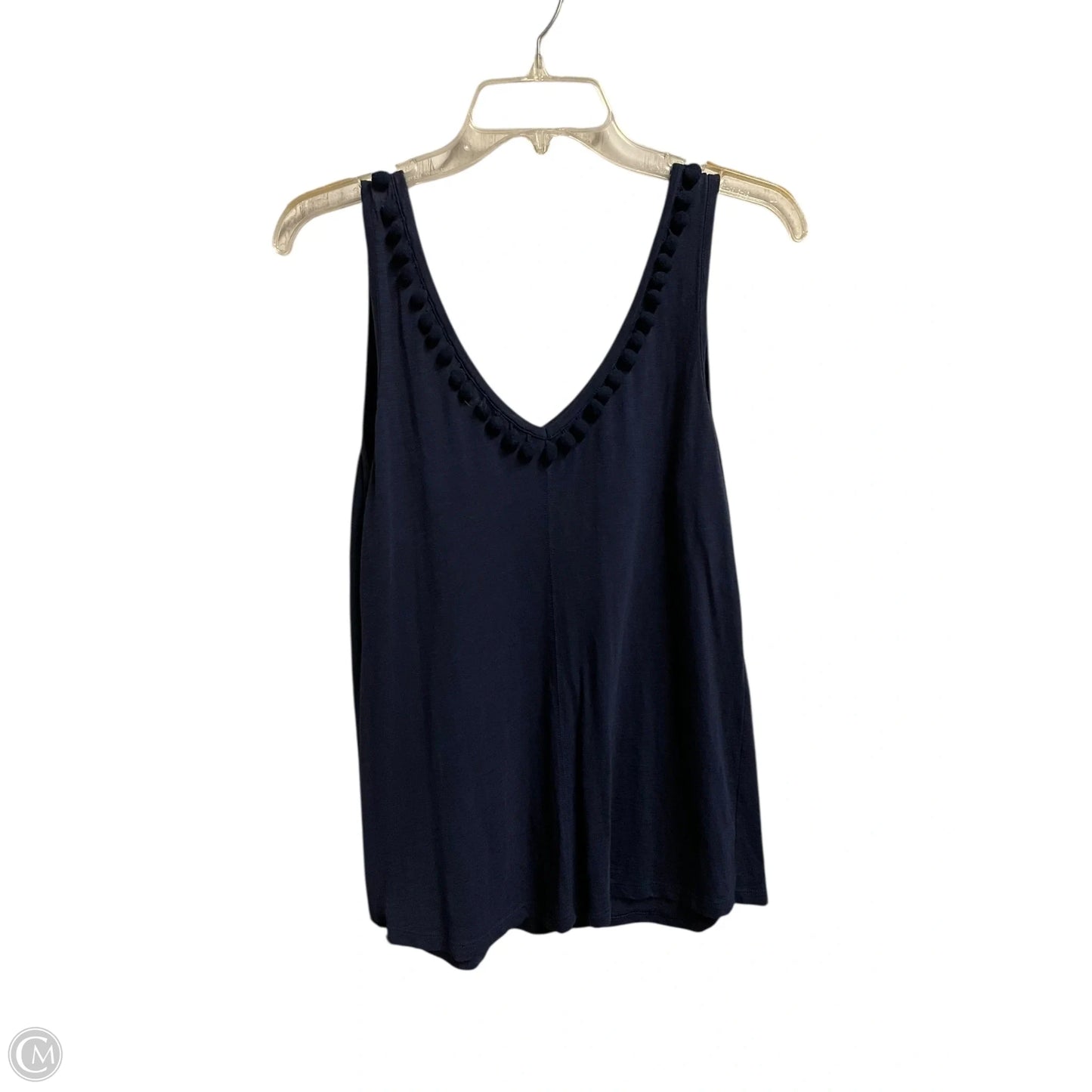 Top Sleeveless Designer By Lilly Pulitzer In Navy, Size: S