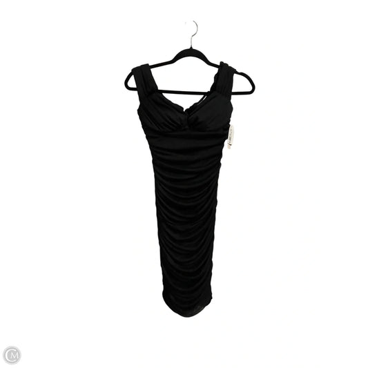 Dress Party Midi By Clothes Mentor In Black, Size: Xs