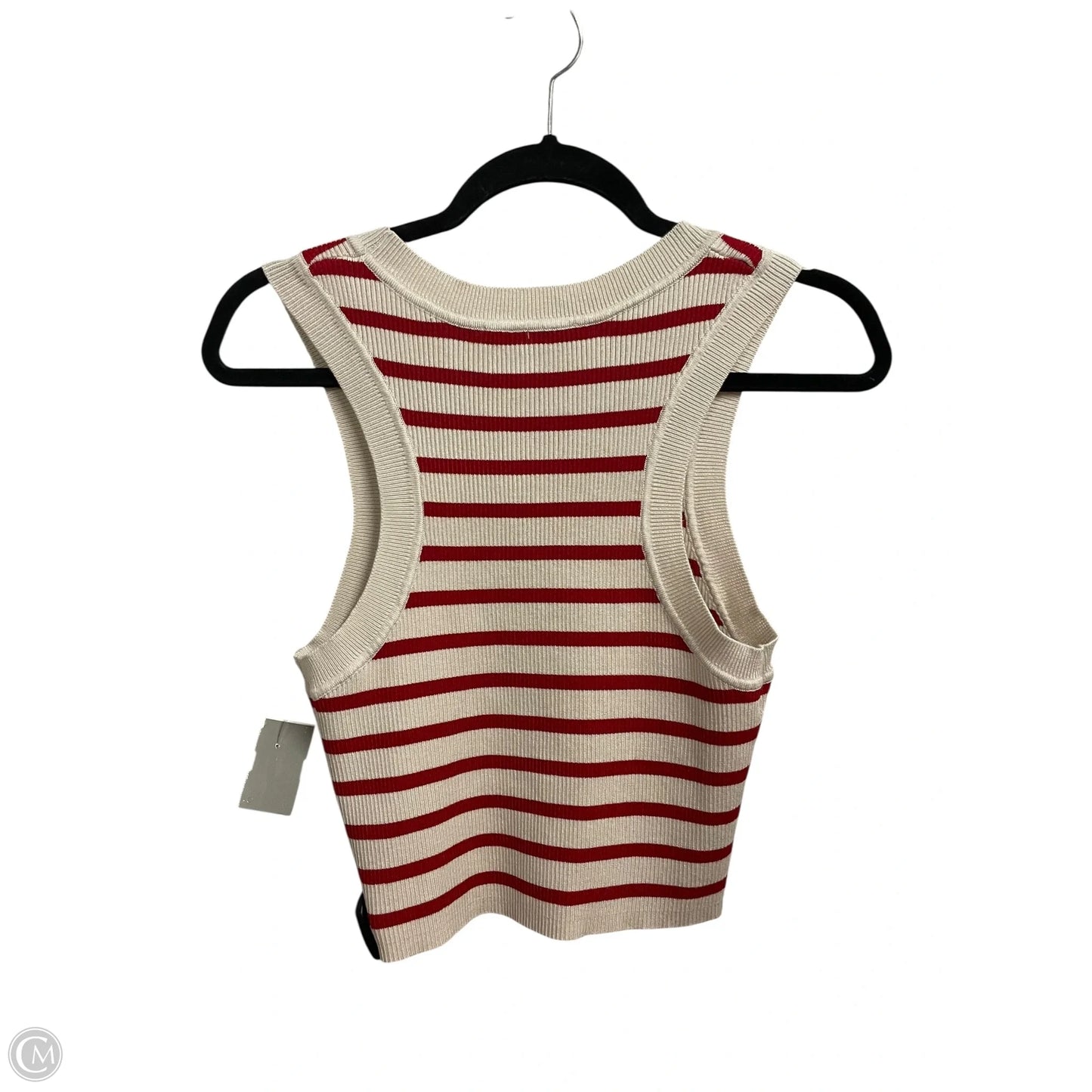 Top Sleeveless By Clothes Mentor In Striped Pattern, Size: L