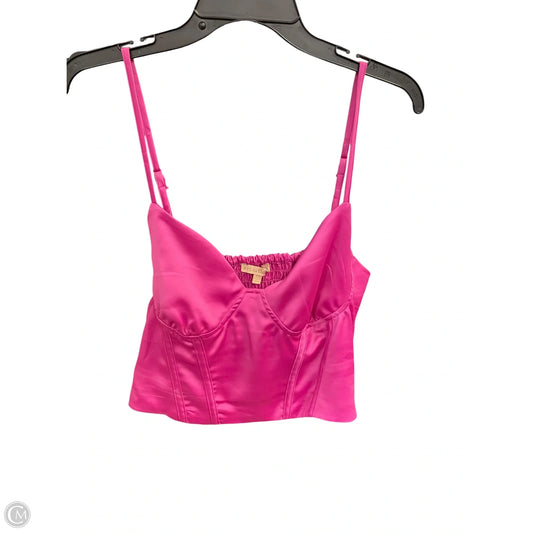 Top Sleeveless By Clothes Mentor In Pink, Size: Xl